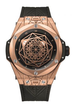 HUBLOT Big Bang Unico Sang Bleu皇金腕錶,建議售價NT$1,332,000