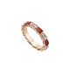 AN857926_BVLGARI SERPENTI VIPER RING玫瑰金紅玉髓鑽石戒指,參考價格 約新台幣103,800元