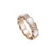 AN858043_BVLGARI SERPENTI VIPER RING玫瑰金珍珠母貝鑽石戒指,參考售價:約新台幣139,500元