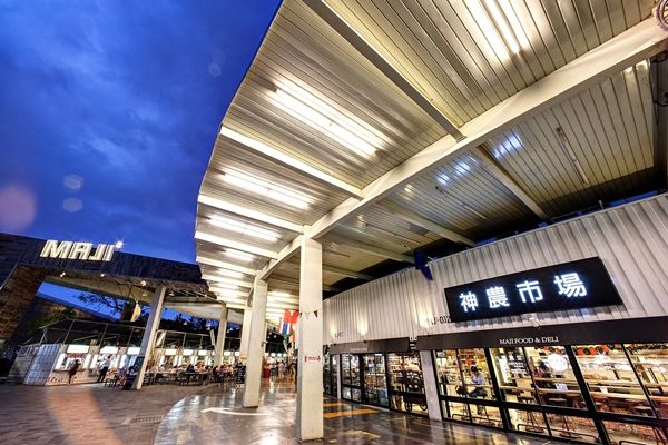 位於圓山花博公園內的神農市集。時尚踩街地圖精選100店,讓你台北逛不膩!