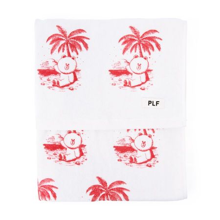 海灘巾(紅)$1,380