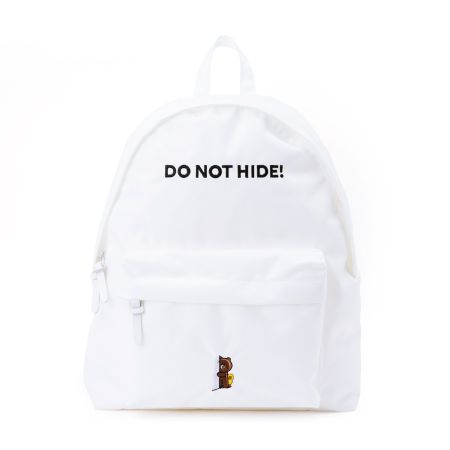 休閒後揹包(白)$1,680
