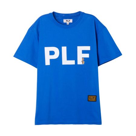 字母短袖T-shirt(藍)$1,280