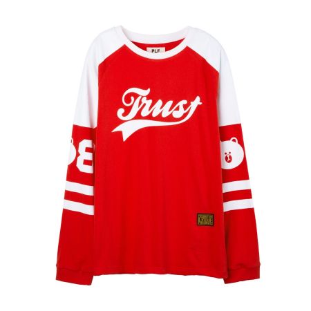 棒球長T-shirt(紅)$2,080