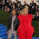 Pharrell Williams and Helen LasichanhIn Comme des Garçons