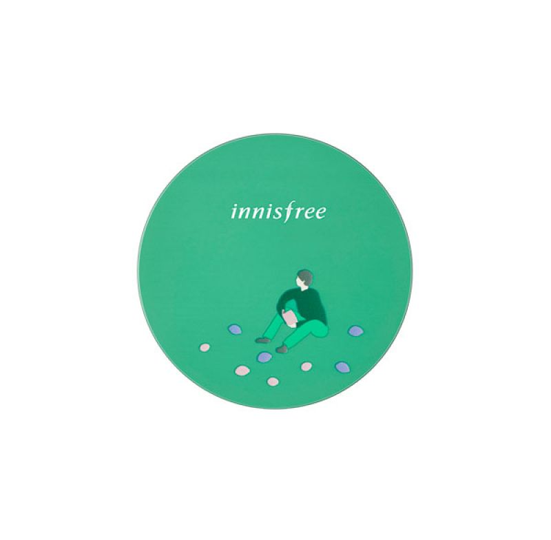 innisfree綠茶水平衡面霜 環保手帕限定版