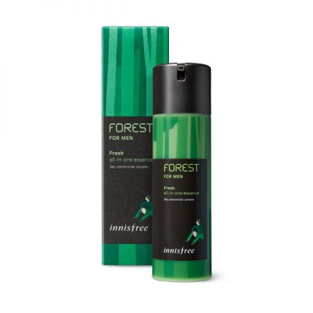 innisfree綠樹林風男士芬多精全效精華 環保手帕限定版