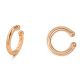 點睛品 Ear Play「耳玩」系列18K 玫瑰金耳環-NT$4,300。