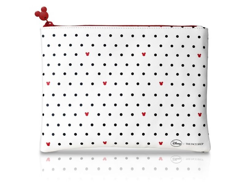 DISNEY collection by THE FACE SHOP全系列消費滿NT1,000送化妝包(隨機贈送,數量有限送完為止)