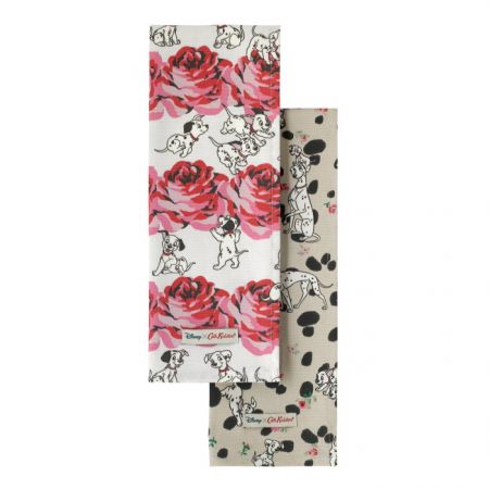 Cath Kidston 101忠狗聯名系列 印花茶巾組 NT$950