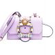 MIU MIU MIU Lady 水晶扣環肩背包(粉紫) $68,000
