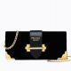 Prada 天鵝絨金屬鏈袋Cahier 包$ 76,500