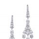 De Beers Phenomena Frost 高級珠寶鑽石耳環