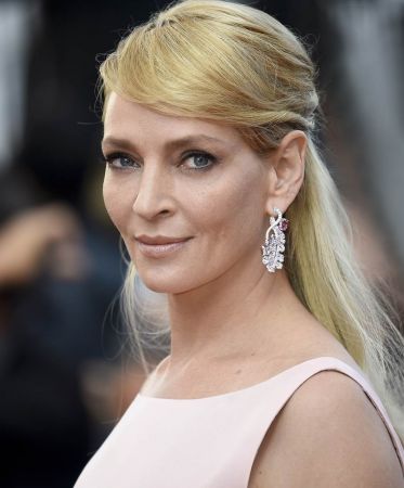 烏瑪舒曼(Uma Thurman) 配戴 CHAUMET 耳環閃耀出席 !