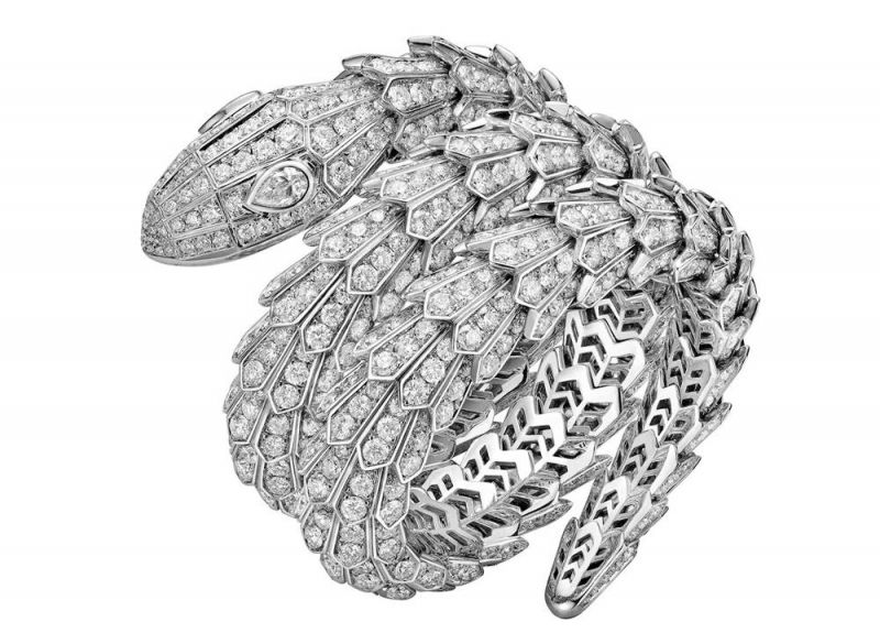 BVLGARI Serpenti 頂級鑽石手環 (Bella Hadid配戴款)