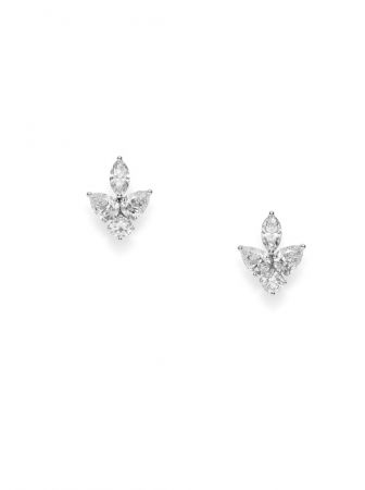 MIKIMOTO 頂級珠寶系列 美樂真珠鑽石耳環