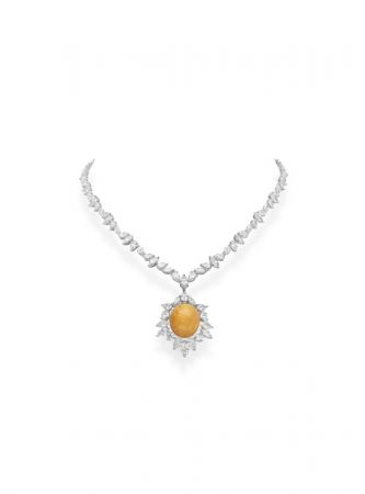 MIKIMOTO 頂級珠寶系列 美樂真珠鑽石項鍊