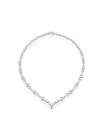 MIKIMOTO 頂級珠寶系列 美樂真珠鑽石項鍊
