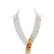 MIKIMOTO 頂級珠寶系列 Passion Fire彩寶日本Akoya真珠鑽石項鍊