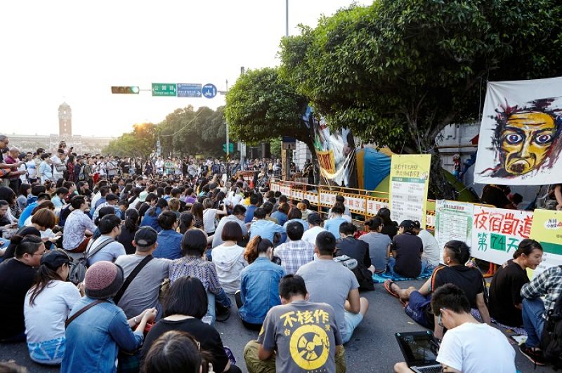 5月7日的「Palafang 來去凱道找朋友」活動超精彩,來了好多想一起違法的朋友