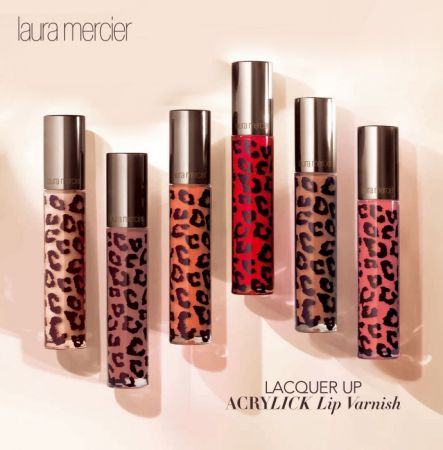 laura mercier 豔夏漆光唇釉,6ml,NT$1,150(限量6色)