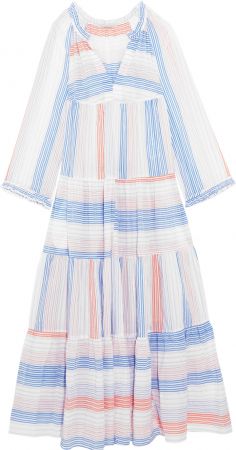 分層式條紋棉質連衣裙,Stella McCartney @ Net-a-Porter,約NT40,669。