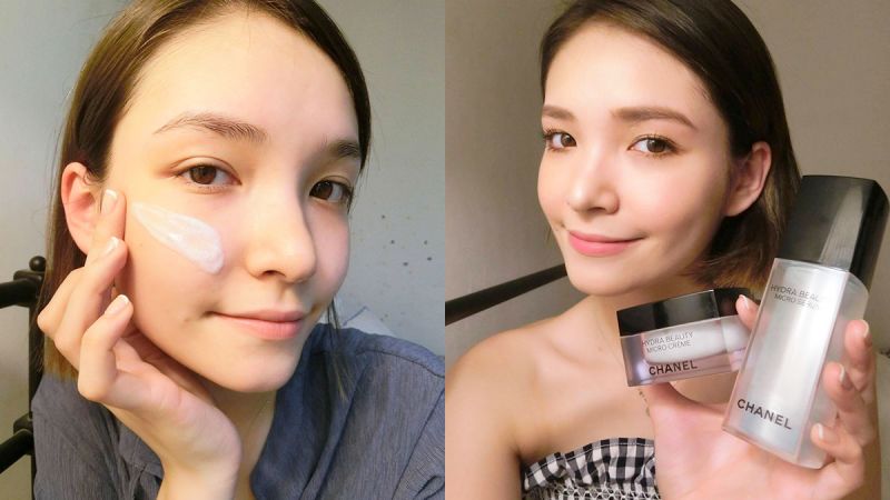 韓笙笙就和我們分享:「夏日渡假裸妝秘訣就是要讓身心靈跟肌膚都放鬆,其實只要讓肌膚水分充足,負擔自然就減少,底妝掉漆的情況也大幅降低。」