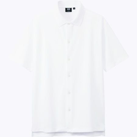 UNIQLO X Theory 男裝DRY舒適鈕釦POLO衫(短袖)_售價NT$990