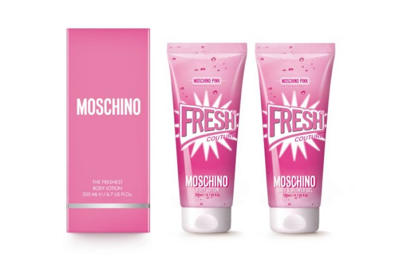 MOSCHINO小粉紅 清新女性香浴凝露,200ML,NT1,000MOSCHINO小粉紅 清新女性香體乳,200ML,NT1,100