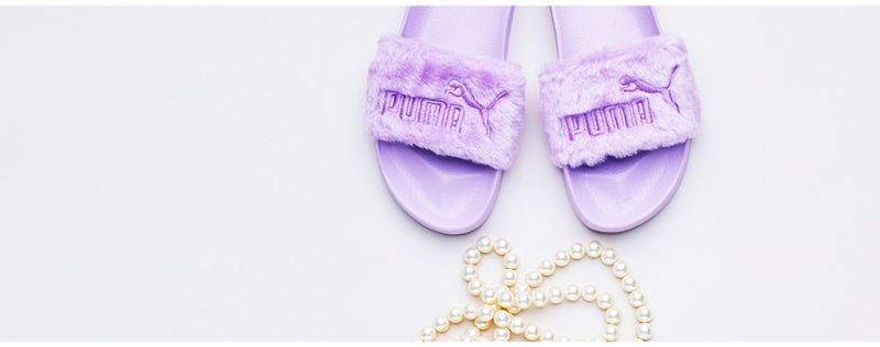 PUMA FENTY Fur Slide NT$3,180 (薰衣草紫)