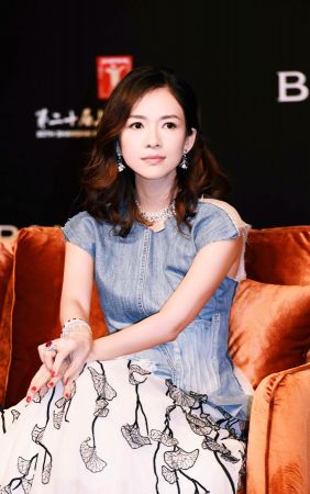 影后章子怡出席中義電影中的生活美學講座