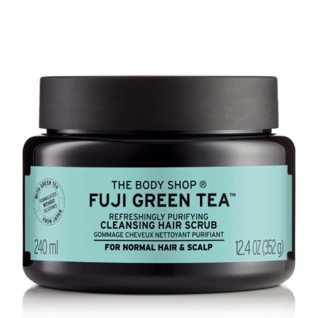 THE BODY SHOP富士山綠茶淨化頭皮去角質洗髮霜,240ml,$880