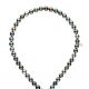 MIKIMOTO Double Eight漸變色南洋黑真珠串鍊,500,000元。