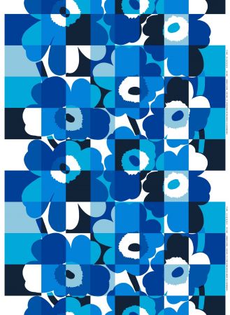 Marimekko 芬蘭建國100週年 Ruutu-Unikko 印花