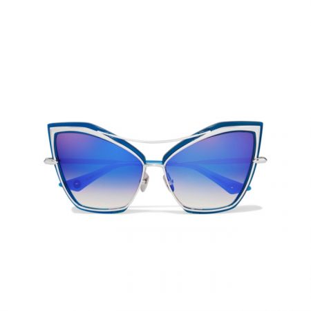 金屬鏡面貓眼墨鏡,DITA by Net-A-Porter,約NT16,625。