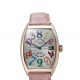 Crazy Hours Color Dreams 跳時玫瑰金腕錶,Franck Muller