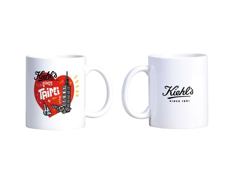 2017 Kiehl's Loves Taipei 系列限定城市咖啡杯,NT 250。