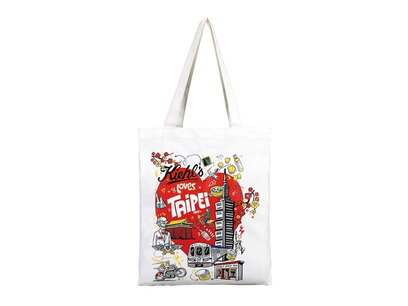 2017 Kiehl's Loves Taipei 系列限定城市托特包。