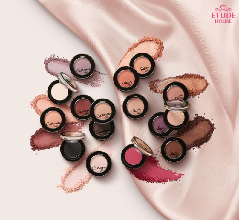 ETUDE HOUSE萬眾矚目~米蘭時尚眼影(喀什米爾、奢華絲緞),2g,290元