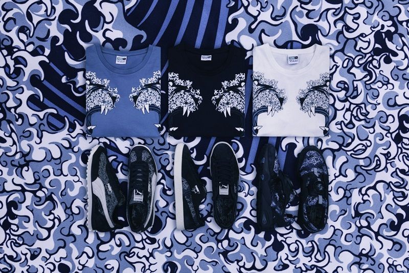 PUMA Marine day短袖T恤 NT$1,780、PUMA Easy Rider Marine NT$3,280、PUMA Clyde Marine NT$3,680、PUMA Disc Blaze Marine NT$4,980
