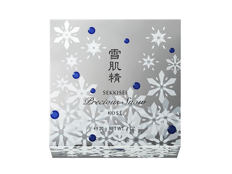 高絲雪肌精雪耀魔幻蜜粉外盒。