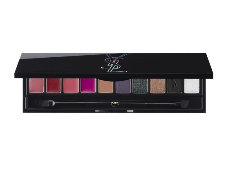 YSL 2017限量秋妝 迷幻禁夜 前衛時尚眼唇盤 NT$3,200