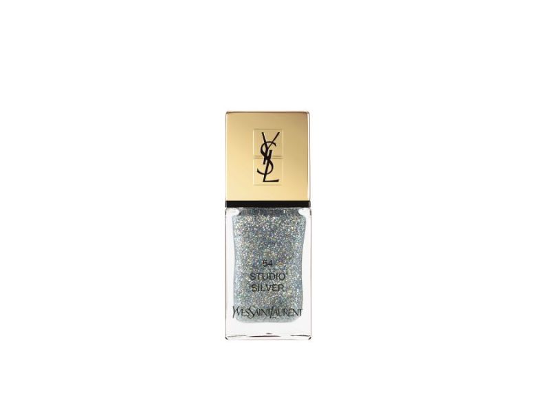 YSL 2017限量秋妝 迷幻禁夜 時尚配件漆皮指甲油N54銀色狂歡 NT$850