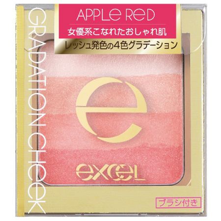 EXCEL漸層塑型腮紅05熾愛紅蘋,NT645