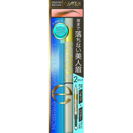 EXCEL2合1持久眉彩筆03炭灰棕,NT500