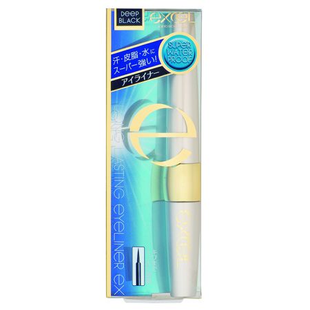 EXCEL濃黑持久防水眼線筆,NT500