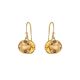 GEORG JENSEN SAVANNAH 18K黃金黃水晶耳環 建議售價NT$22,500
