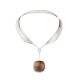 GEORG JENSEN VIVIANNA DEW DROP純銀煙水晶與鑽石墜飾頸圈 建議售價NT$135,500
