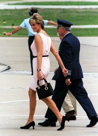 Princess Diana with Lady Dior
