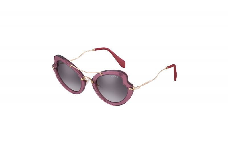 蝴蝶造型框墨鏡,Miu Miu,NT12,600